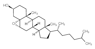 胆固醇-5α,6α-环氧化物 结构式