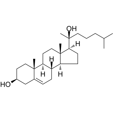20α-羟基胆固醇 结构式