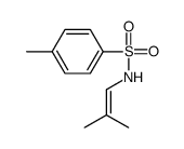 4-甲基-N-(2-甲基丙-1-烯基)苯磺酰胺 结构式