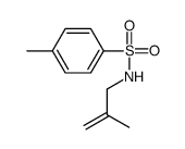 N-(2-甲代烯丙基)对甲苯磺酰胺 结构式