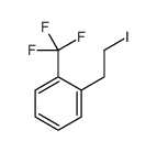 1-(2-碘乙基)-2-(三氟甲基)苯 结构式