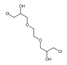 1,1'-(ethylenedioxy)bis(3-chloropropan-2-ol) 结构式