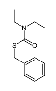 DIETHYL-THIOCARBAMIC ACID S-BENZYL ESTER 结构式