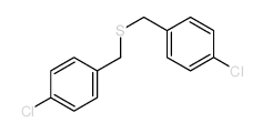 二(4-氯苄基)硫化物 结构式