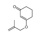 3-[(2-甲基-2-丙烯-1-基)氧基]-2-环己烯-1-酮 结构式