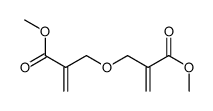 2,2'-[氧代双(亚甲基)]二丙烯酸 1,1'-二甲酯 结构式