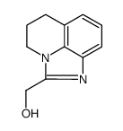 5,6-二氢-4H-咪唑并[4,5,1-ij]喹啉-2-甲醇 结构式