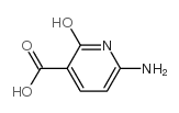 6-氨基-2-羟基烟酸 结构式