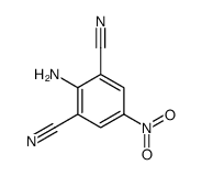 2,6-二氰基-4-硝基苯胺 结构式
