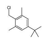 4-叔丁基-2,6-二甲基苄基氯 结构式
