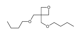 3,3-双(丁氧基甲基)氧杂环丁烷 结构式