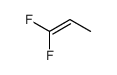 1-Propene, 1,1-difluoro- 结构式