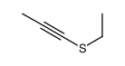 1-(乙硫基)-1-丙炔 结构式