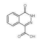 4-羟基酞嗪-1-羧酸 结构式