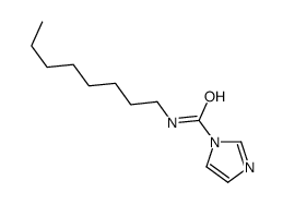 N-辛基咪唑-1-甲酰胺 结构式