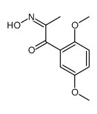 1-(2,5-二甲氧基苯基)-1,2-丙二酮-2-肟 结构式