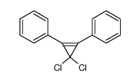 3,3-二氯-1,2-二苯基环丙烯 结构式