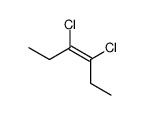 (3E)-3,4-二氯-3-己烯 结构式