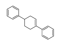 Benzene, 1,1'-(1-cyclohexene-1,4-diyl)bis- 结构式