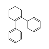 Benzene, 1,1'-(1-cyclohexene-1,2-diyl)bis- 结构式