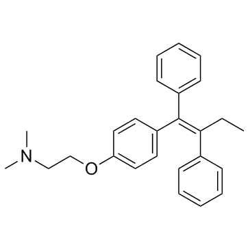 他莫昔芬 结构式