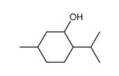 DL-薄荷醇 结构式