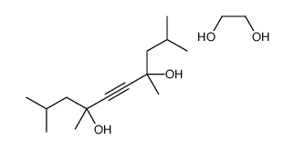 2,4,7,9-四甲基-5-癸炔-4,7-二醇乙氧基化物 结构式