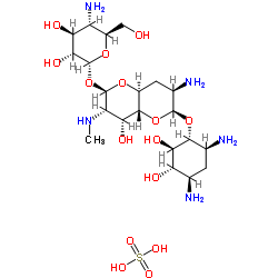 硫酸安普霉素 结构式