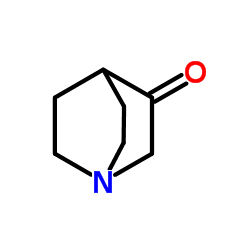 3-奎宁环酮 结构式