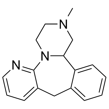米氮平 结构式