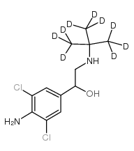克伦特罗-D9 结构式