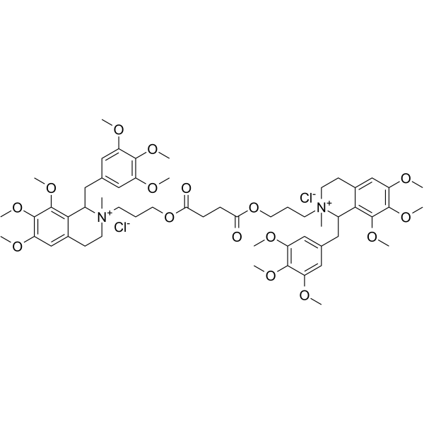 Doxacurium Chloride 结构式