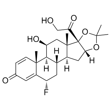 氟尼缩松 结构式