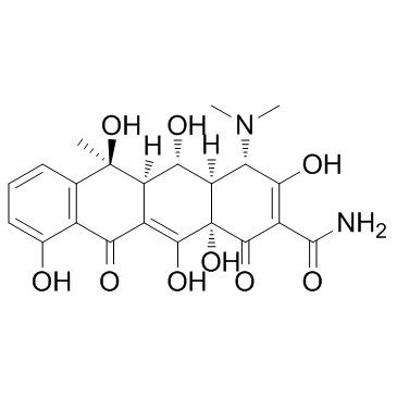 土霉素 结构式