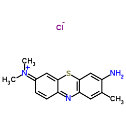 甲苯胺蓝染色液 结构式