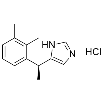 盐酸右美托咪定 结构式