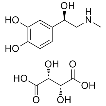 酒石酸肾上腺素 结构式