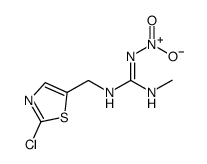 噻虫胺 结构式