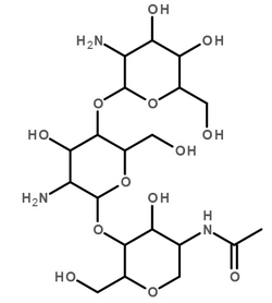 羟丙基壳聚糖 结构式