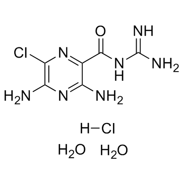 盐酸阿米洛利二水合物 结构式