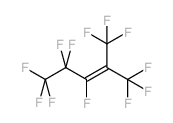 1,1,1,3,4,4,5,5,5-九氟-2-(三氟甲基)戊-2-烯 结构式