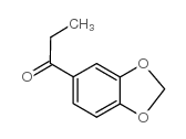 3,4-(亚甲基二氧)苯丙酮 结构式