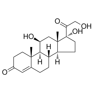 氢化可的松 结构式