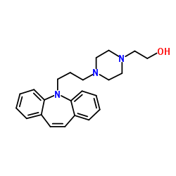 奥匹哌醇 结构式