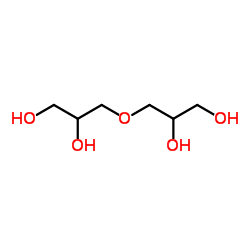 3,3’-氧双(丙烷-1,2-二醇) 结构式
