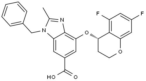 替戈拉生杂质44 结构式
