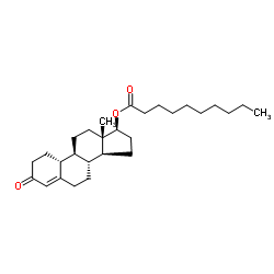 癸酸诺龙 结构式