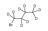1-溴丁烷-d9 结构式