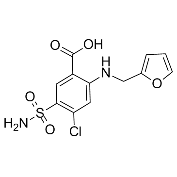 呋塞米 结构式