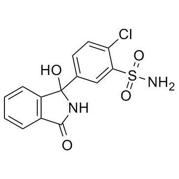氯噻酮 结构式